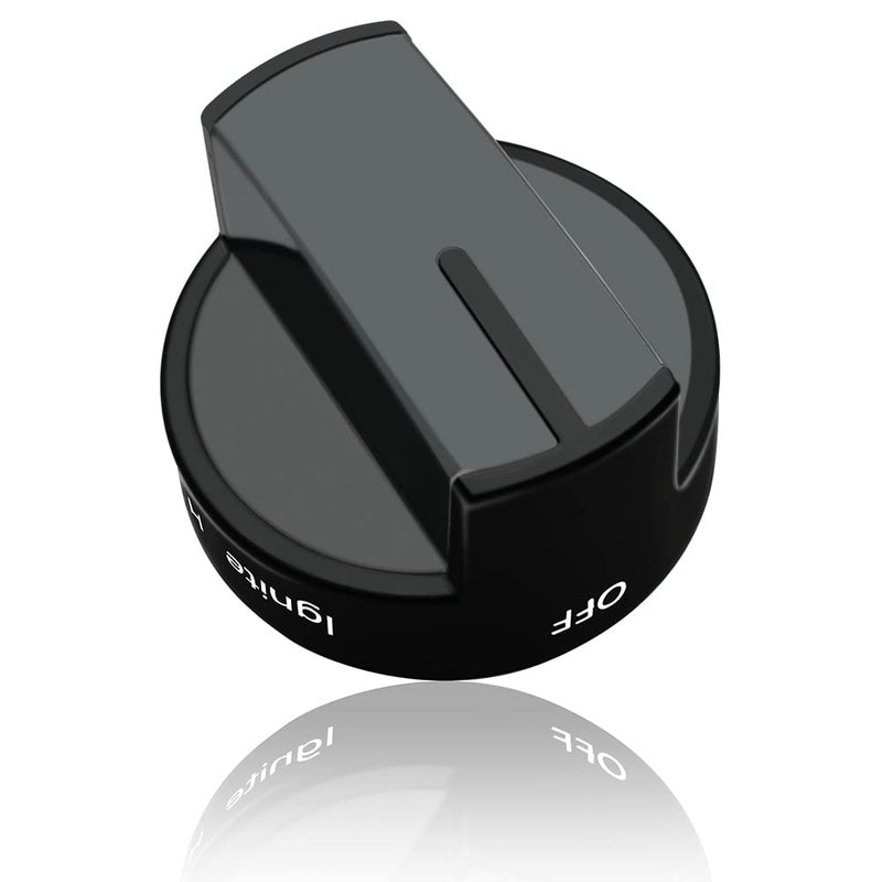Reyhoar W10339442 Gas Range Knob Black Replacement Part for Whirlpool Range/Stove/Oven- Replaces WPW10339442  PS3507188 (1 Pack) - Image 1